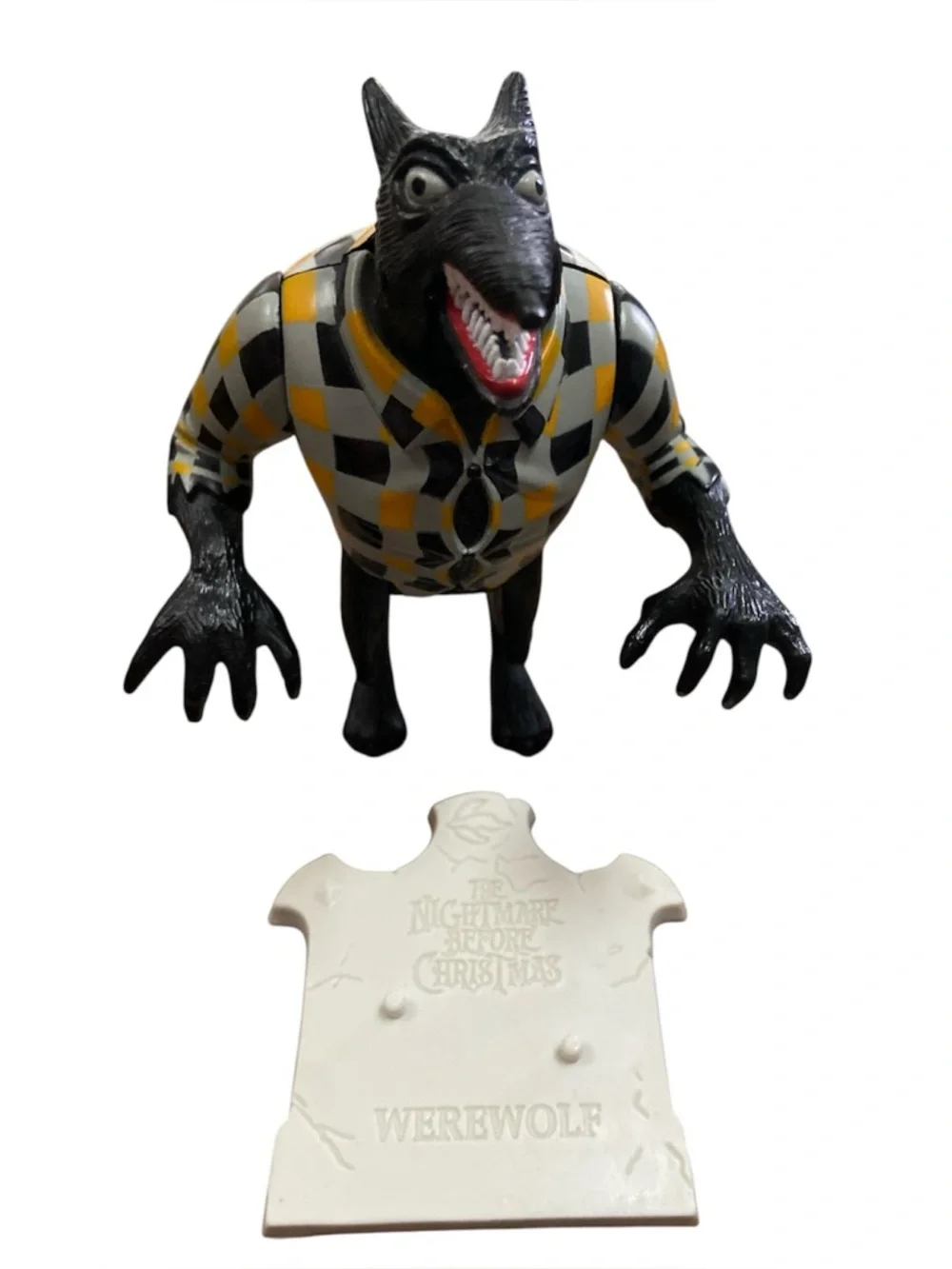 Disney Nightmare Before Christmas Werewolf Figure Touchstone Stand 4.75 Rare